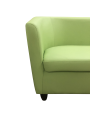 Фото 4: Диван «Волна» двухместный, экокожа Pegaso, салатовый